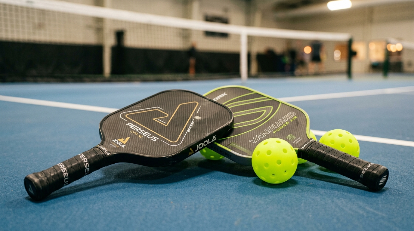 Pickleball Paddles and Balls